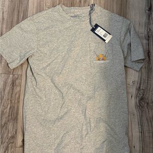 Vineyard Vines Men's Heather Gray Halloween Tee